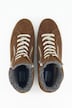 Jomos Leder-Sneaker, Zipper, Fleecefutter, Weite H