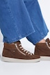 Jomos Leder-Sneaker, Zipper, Fleecefutter, Weite H