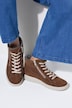 Jomos Leder-Sneaker, Zipper, Fleecefutter, Weite H