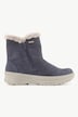 Boots en cuir Josef Seibel, semelle de propreté amovible, fourrure synthétique - largeur H