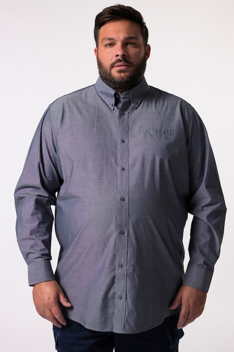 Men+ Hemd, Langarm, Buttondown-Kragen, Comfort Fit, bis 8 XL