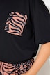 Schlafanzug, Zweiteiler, Animal-Print