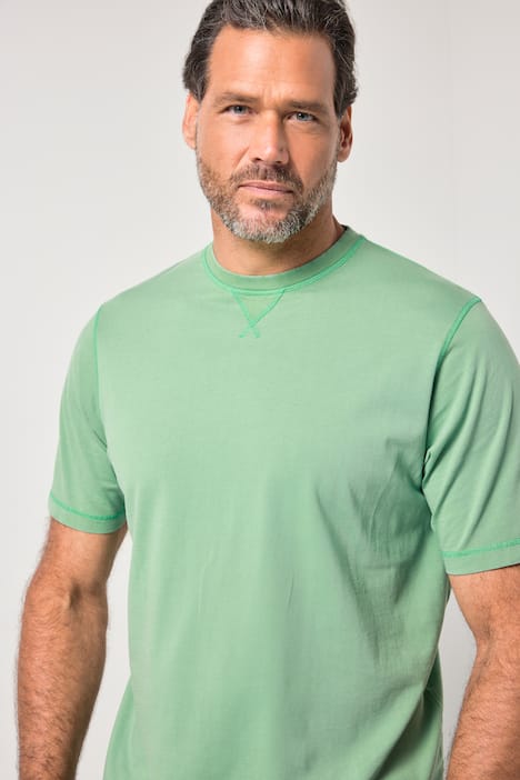 JP1880 T-Shirt, Halbarm, Vintage-Look, Stickerei, bis 8 XL