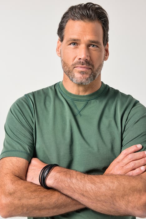 JP1880 T-Shirt, Halbarm, Vintage-Look, Stickerei, bis 8 XL