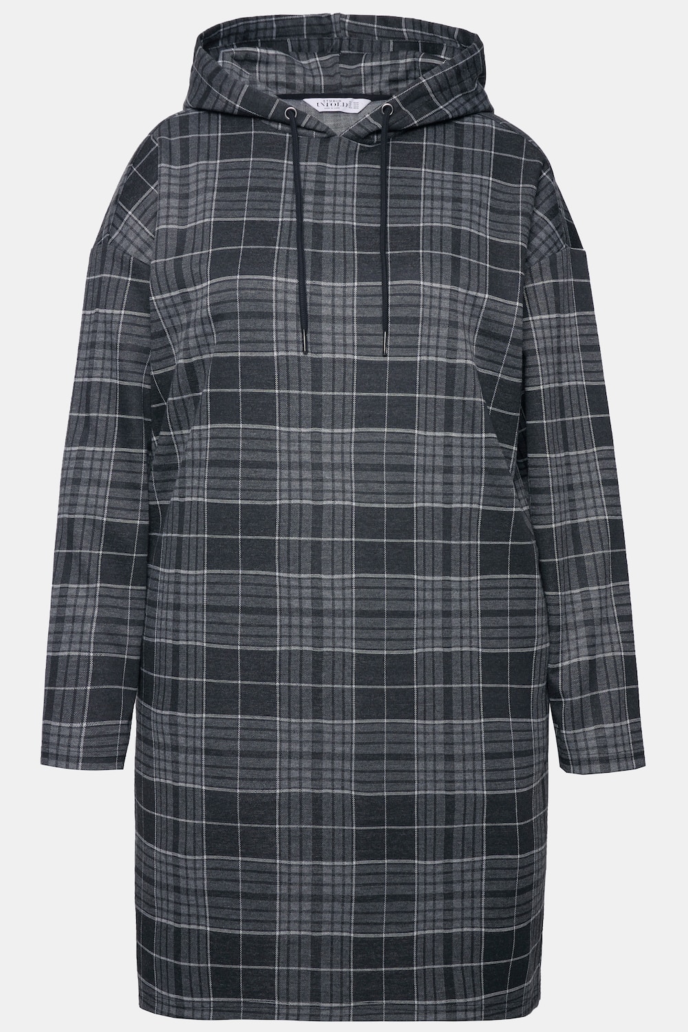 Stora storlekar Midiklänning i oversize-modell, Dam, svart, storlek: 46/48, Polyester, Studio Untold