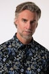Boston Park overhemd, lange mouwen, kentkraag, Comfort Fit, all-over bloemenprint, tot 8XL