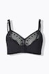 Underwire-Free Geometric Lace Bra