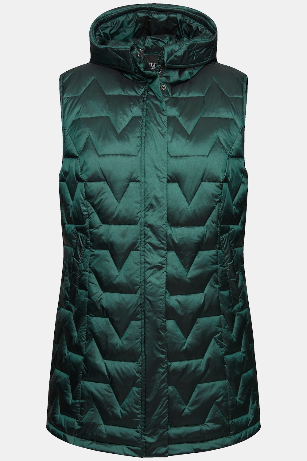 Stora storlekar Quiltad väst, Dam, turkos, storlek: 54/56, Polyester/Syntetfibrer, Ulla Popken