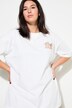 T-shirt, oversized, print bagpå.
