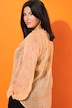 Bluse, Chiffon mit Print, Ballon-Langarm
