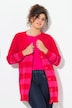 Vest, strepen, boxy, V-hals, rolrandjes