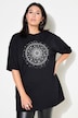 T-Shirt, oversized, Astro Print