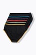 Miditrusser, 7-Pak, farvet trim