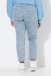 Jeans, Blumenmuster, 5-Pocket
