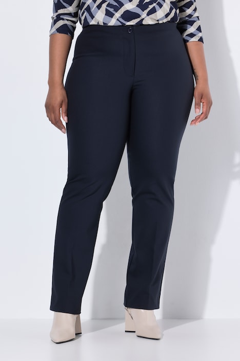 Broek Rose, rechte pijpen, comfortabele tailleband, stretch