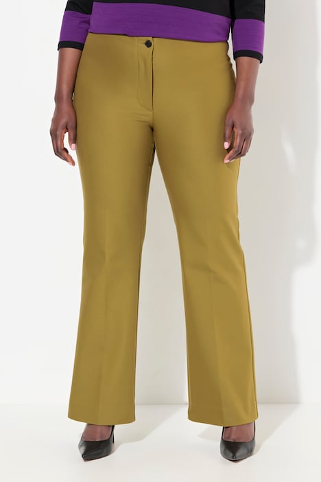 Stretch Fit Straight Leg Pants