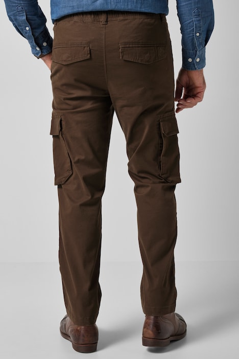 Bojówki JP 1880 FLEXNAMIC®, dużo kieszeni, prosty krój, do roz. 8XL
