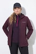 Veste Softshell HYPRAR déperlante, matière stretch et imprimé réfléchissant