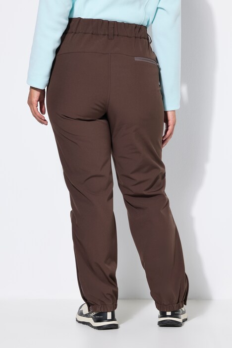 Pantalon Softshell déperlant, avec doublure en polaire et genoux préformés