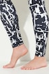 functionele legging, met print, sneldrogend, gerecycled