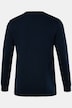 Pull JP 1880 en pur coton, motif brodé - jusqu'au 7 XL