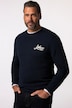 Pull JP 1880 en pur coton, motif brodé - jusqu'au 7 XL