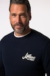 Pull JP 1880 en pur coton, motif brodé - jusqu'au 7 XL