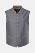 Gilet JP 1880 traditionnel, col Mao brodé et dos doublé - jusqu'au 74
