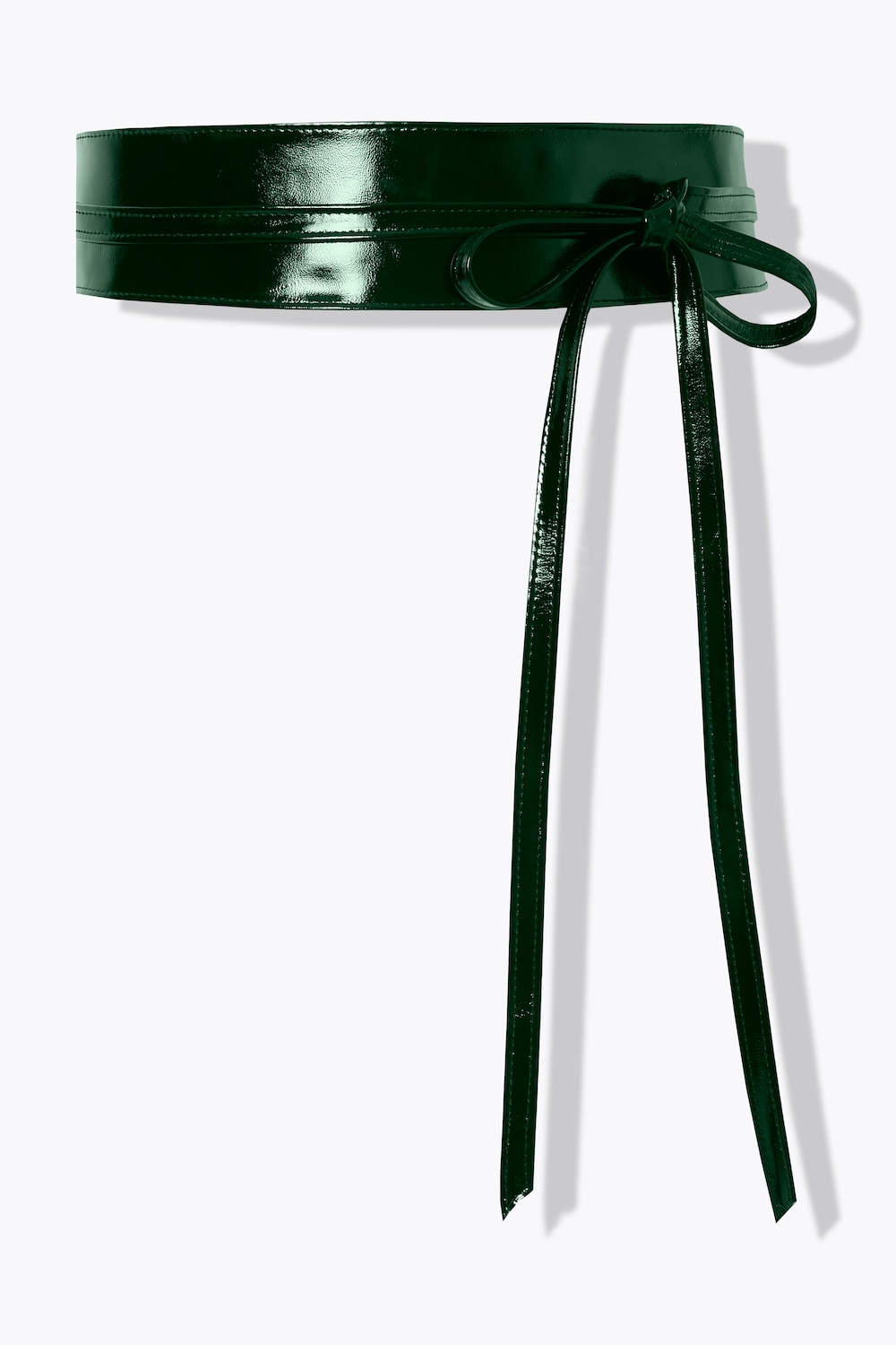 Ledergürtel, Metallic-Schimmer, Bindegürtel
