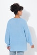 Trui, oversized, V-hals