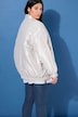 Blouson, oversized, glänzende Qualität