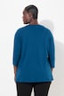 Rhinestone Neckline 3/4 Sleeve Tee