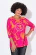 T-shirt with  batik pattern