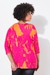 T-shirt with  batik pattern