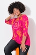 T-shirt with  batik pattern