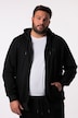 Men+ sweatjakke med hætte, Basic, op til str. 8XL