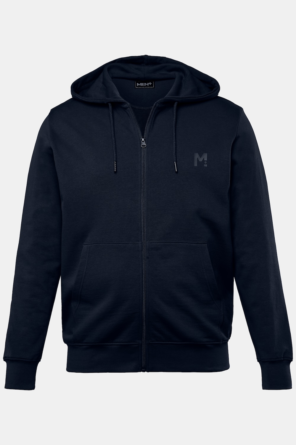 Kapuzen-Sweatjacke, Basic, bis 8 XL