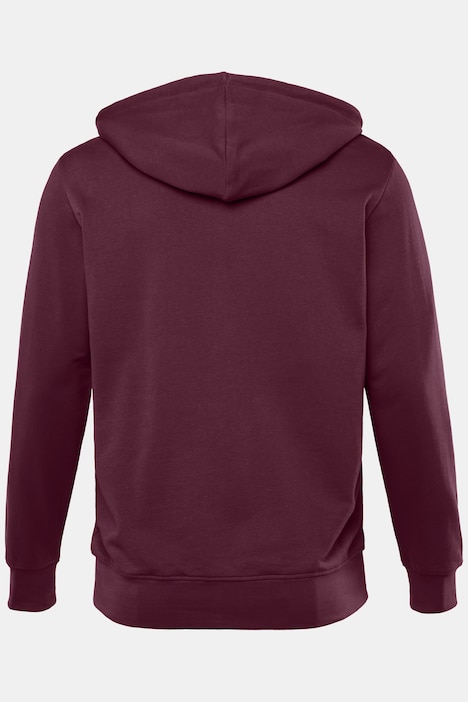 Kapuzen-Sweatjacke, Basic, bis 8 XL