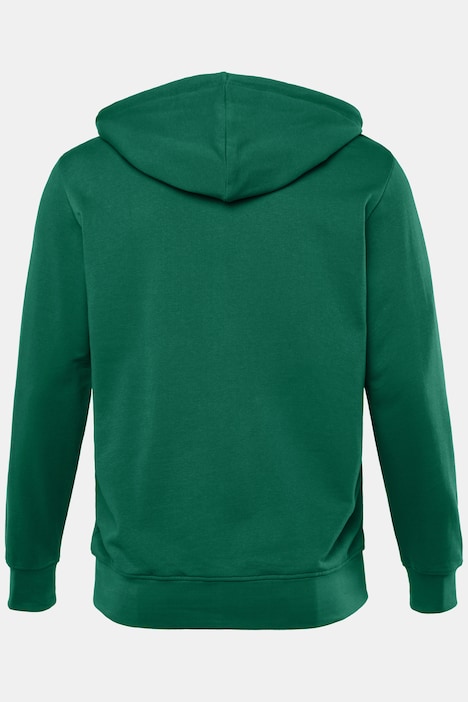 Kapuzen-Sweatjacke, Basic, bis 8 XL