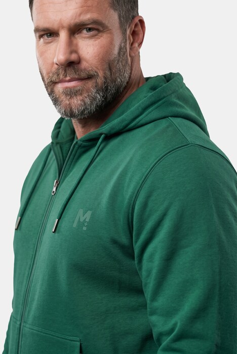 Kapuzen-Sweatjacke, Basic, bis 8 XL
