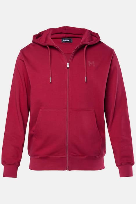 Veste à capuche Men+ en molleton, collection Basic - jusqu'au 8 XL