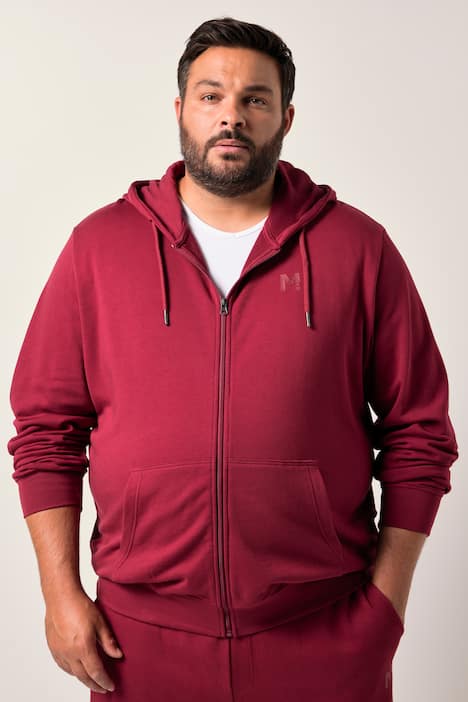 Veste à capuche Men+ en molleton, collection Basic - jusqu'au 8 XL