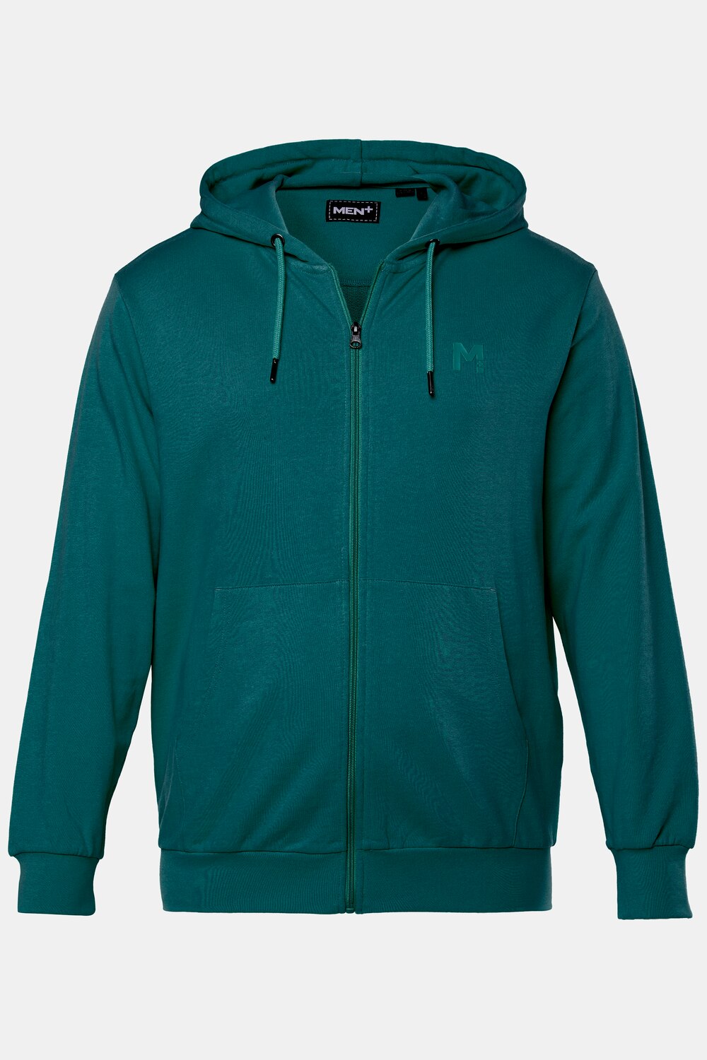 Men+ Kapuzen-Sweatjacke, Basic, bis 8 XL