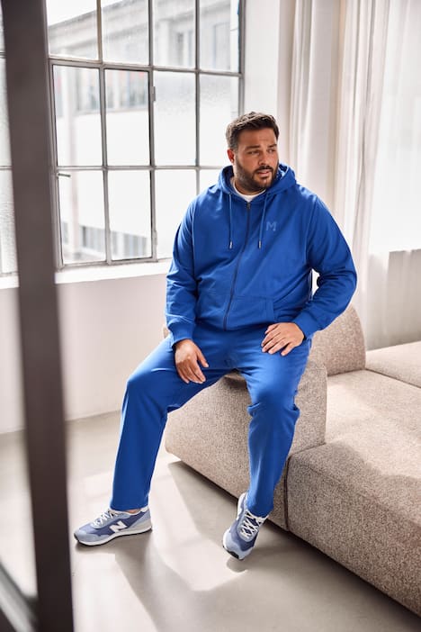 Men+ Kapuzen-Sweatjacke, Basic, bis 8 XL