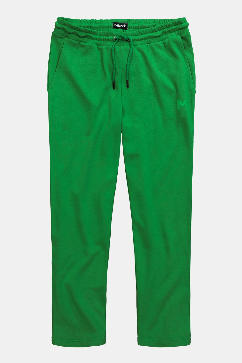Stora storlekar Mjukisbyxa, Her, grön, storlek: 3XL, Bomull, Men Plus