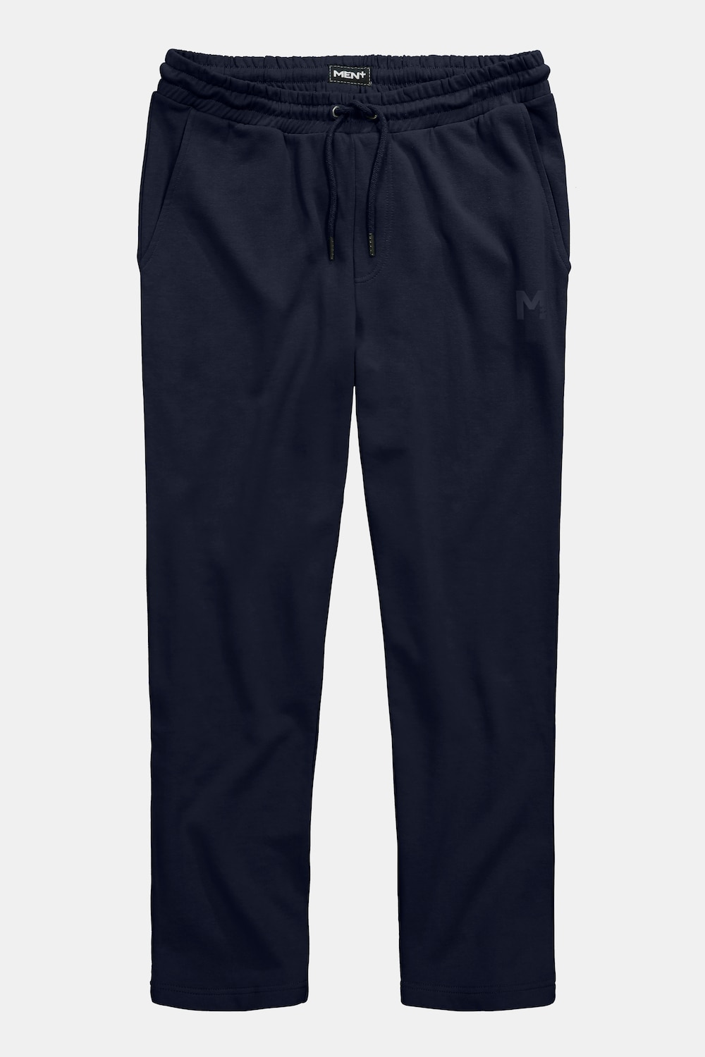 Stora storlekar Mjukisbyxa, Her, blå, storlek: 5XL, Bomull, Men Plus
