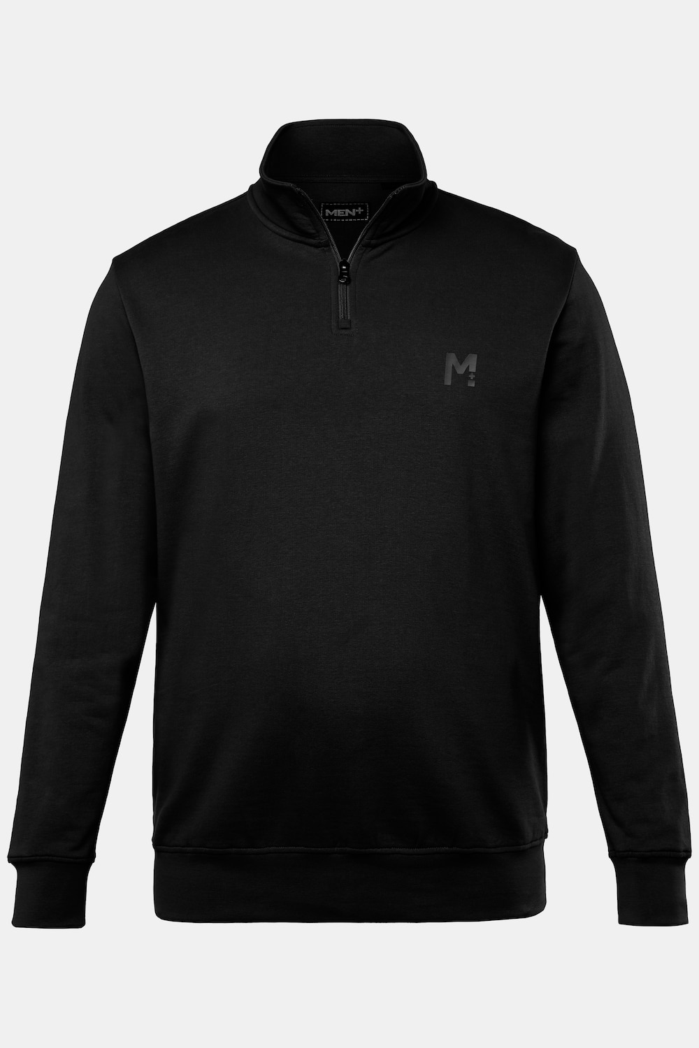 Sweat-Troyer, Basic, Zippkragen, bis 8 XL