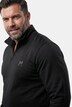 Sweat-Troyer, Basic, Zippkragen, bis 8 XL