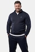 Sweat-Troyer, Basic, Zippkragen, bis 8 XL