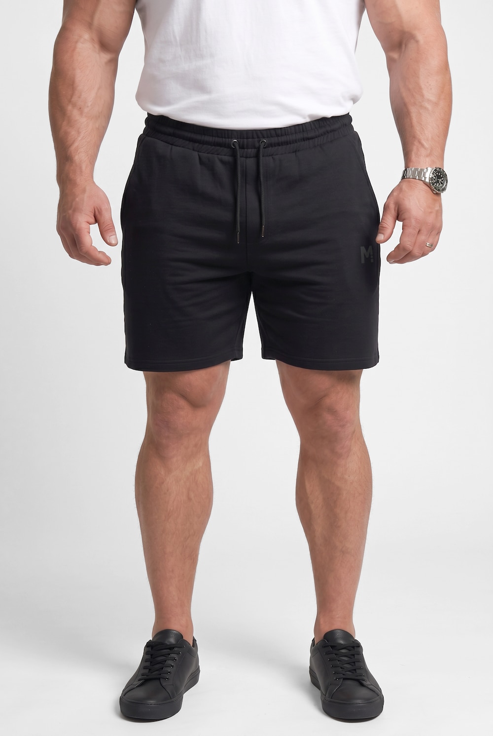 sweatshorts, Basic, elastisk linning, op til str. 8 XL